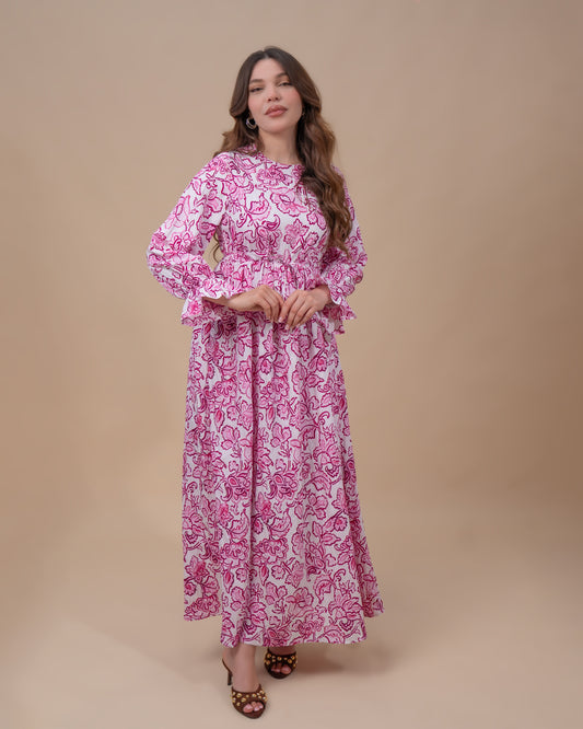Robe Rosa Bloom
