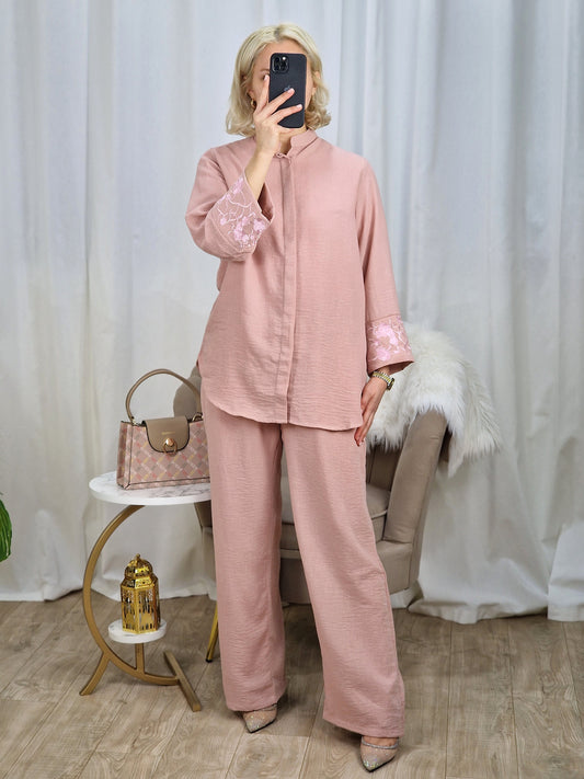 Ensemble NOUR brodé