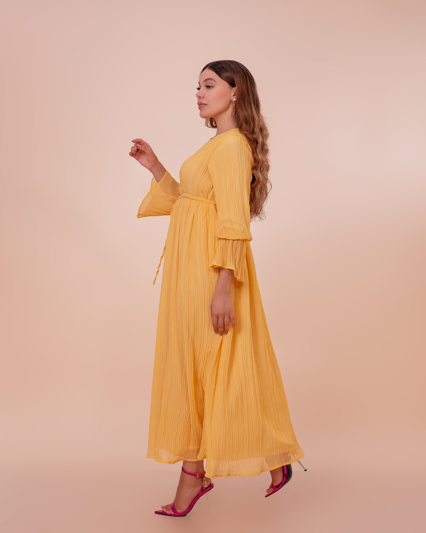 Robe Luna Breeze -Jaune soleil-