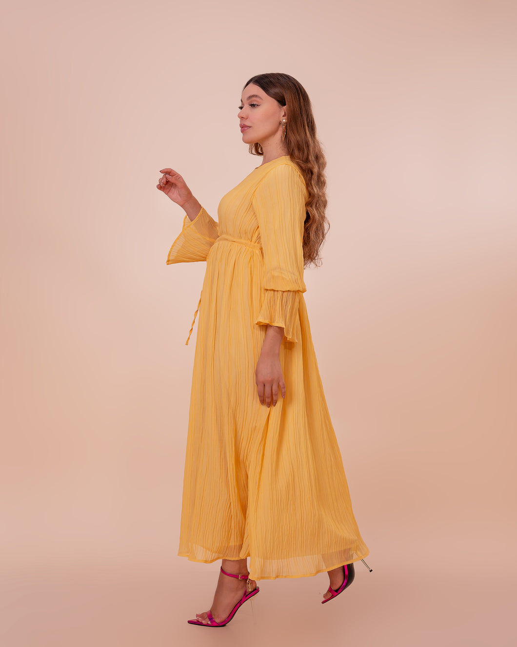 Robe Luna Breeze -Jaune soleil-