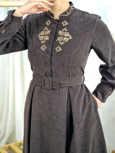 Robe Nour brodée