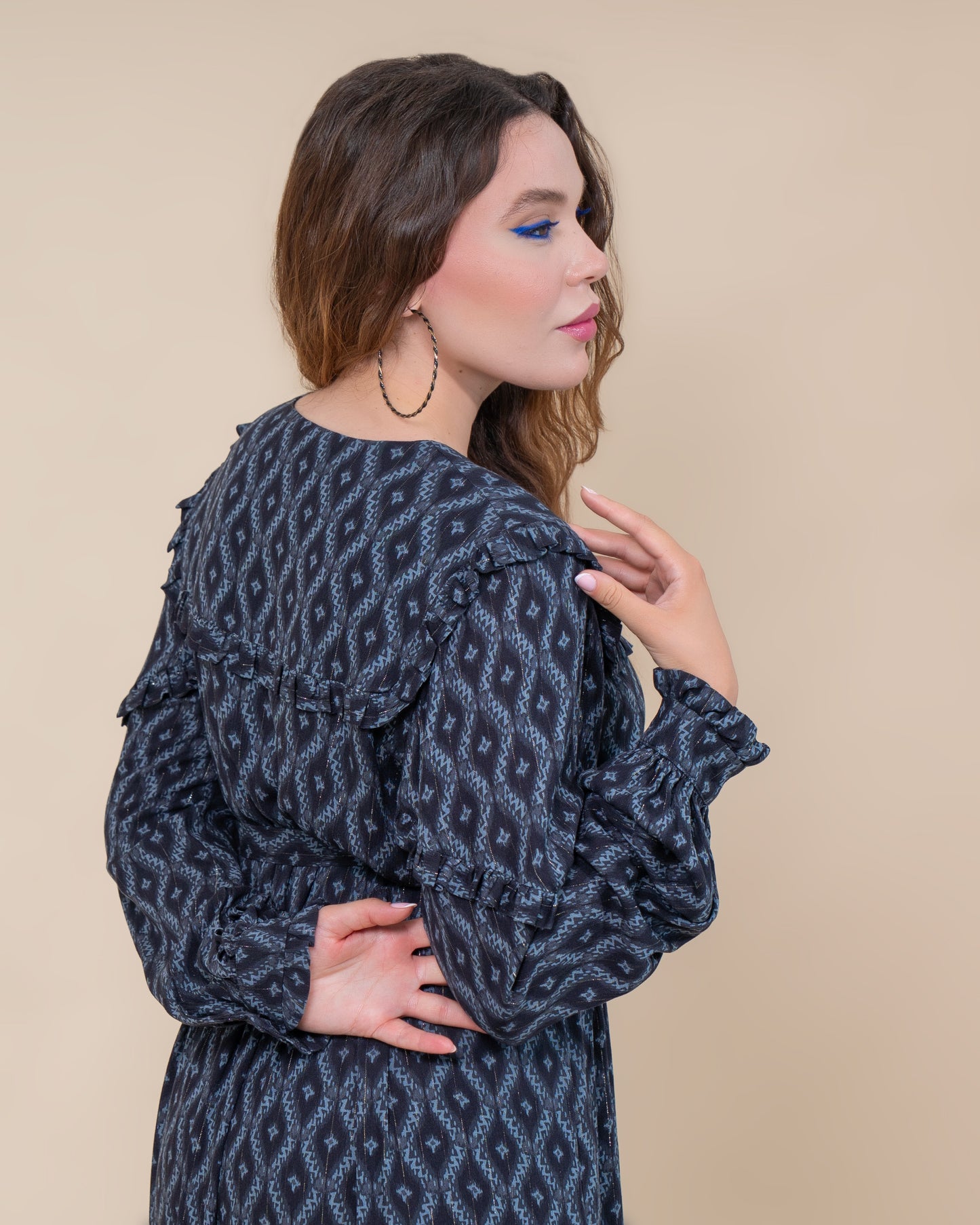Robe Élina – Gris Graphite
